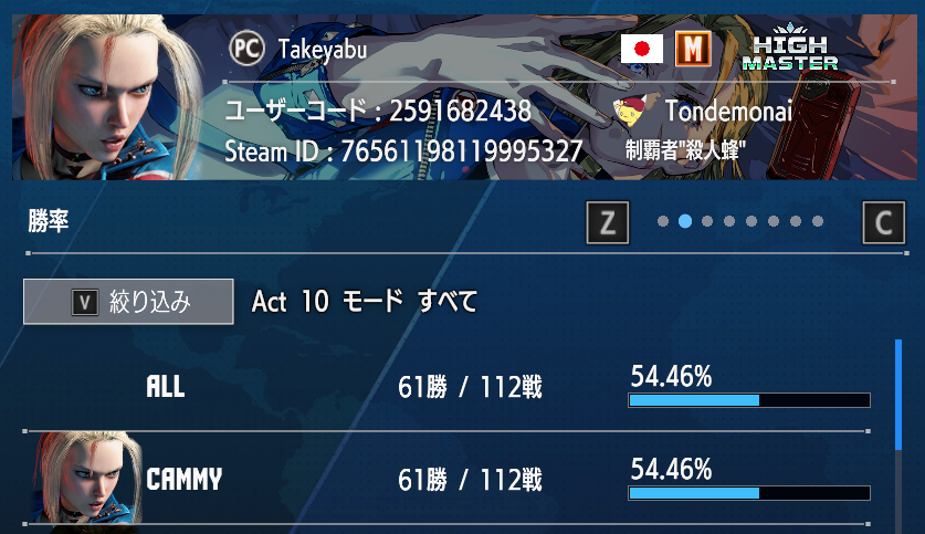 _takeyabu_'s tweet photo. Act10
スッとハイマスに上がれると思ってたけど
しっかり苦戦した
でも今回の目標はグラマス維持 https://t.co/vEaoHcNeUf