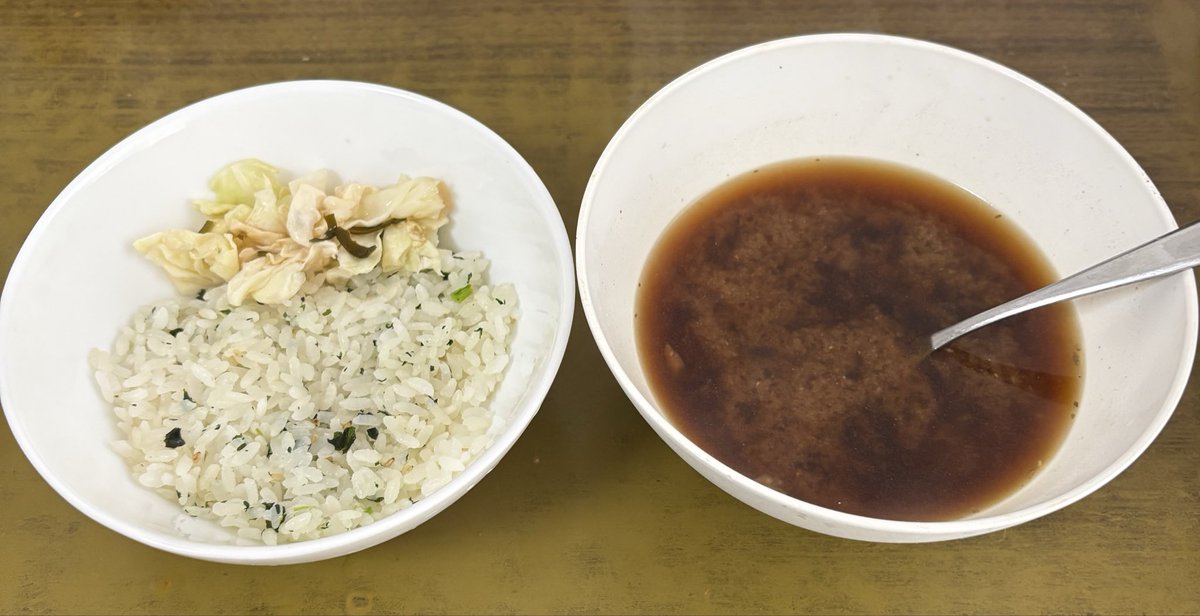 とよたブックマーケットに備えて、菜飯と赤だしで栄養補給！