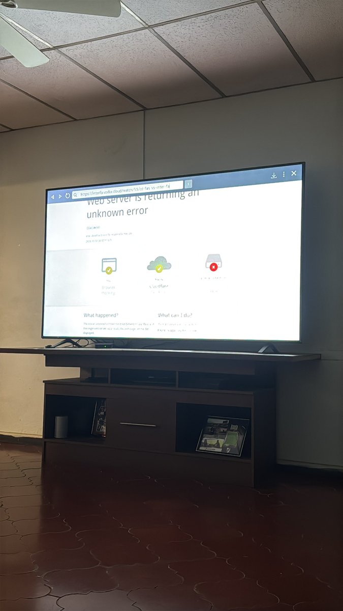 Se cayó el servidor del Inter FA 😂