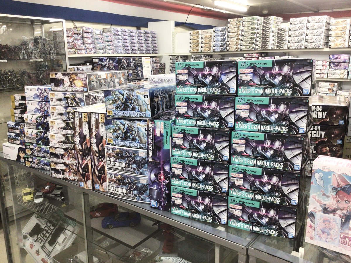 ガンプラ 再販品】 ☆10月再販品 全部そろってたので 今日陳列すること