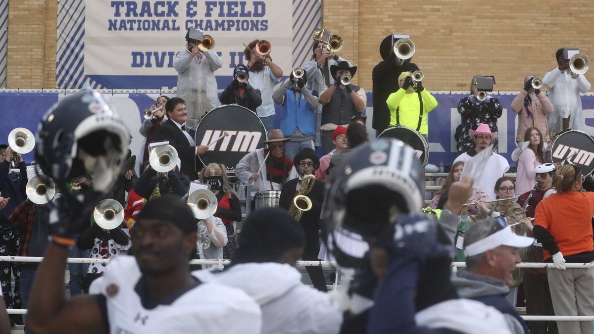 Special shoutout to our 12th man at EIU, the <a href="/utmartin/">UT Martin</a> Aviator's Marching Band for making the trip and helping us feel right at home!

#MartinMade | #beUTMproud