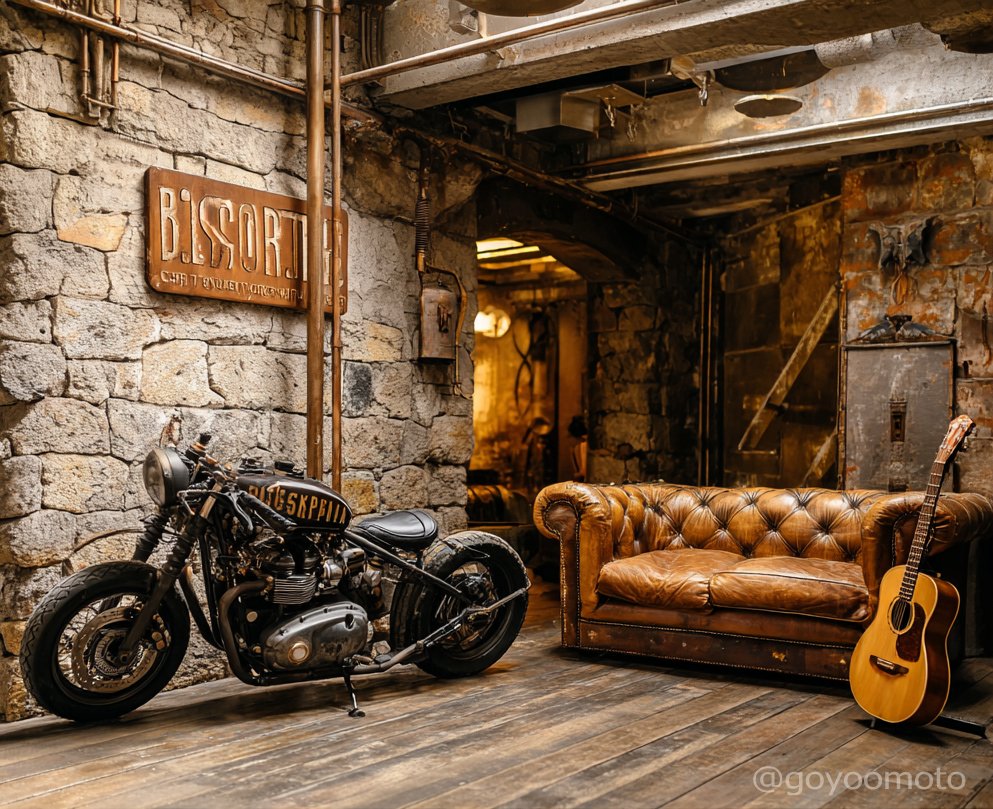 goyoomoto's tweet image. 🔧 You don’t fix a bike — you talk to it until it forgives you.

#motolove #garageart #bikerlife