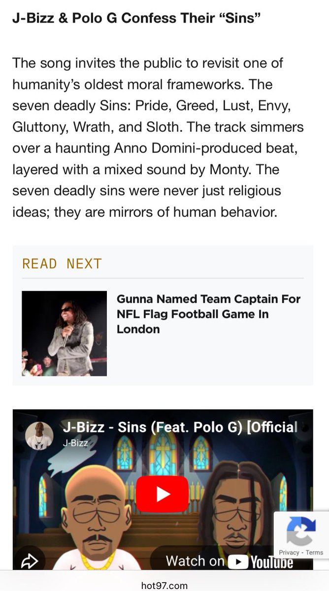 Shouts to <a href="/HOT97/">HOT 97</a> #Sins (Feat. <a href="/Polo_Capalot/">Polo.G🐐</a>) OUT NOW!

hot97.com/new-hip-hop-mu…