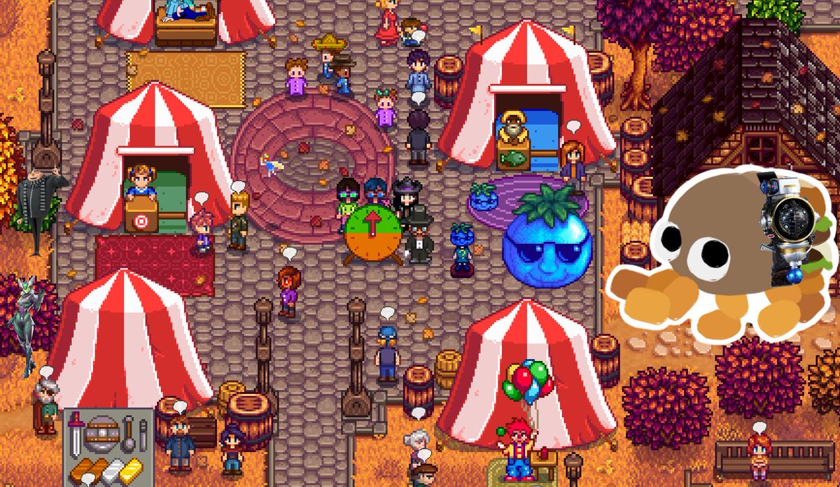 FeloniousFarm's tweet image. here at Felonious Farm™ we love to show off our despicable produce! We had a blast gambling our despicable tokens that we won at the despicable grange display! We hope everyone else had a great time with their despicable products #bugsnax