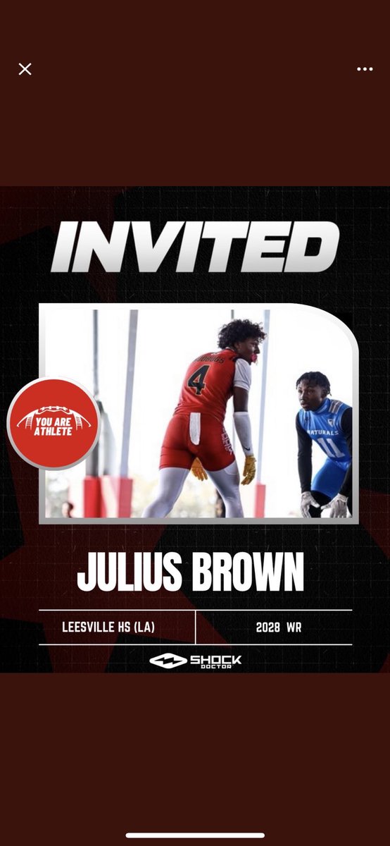 Thank you for the invitation <a href="/youareathlete/">You Are Athlete</a> #agtg