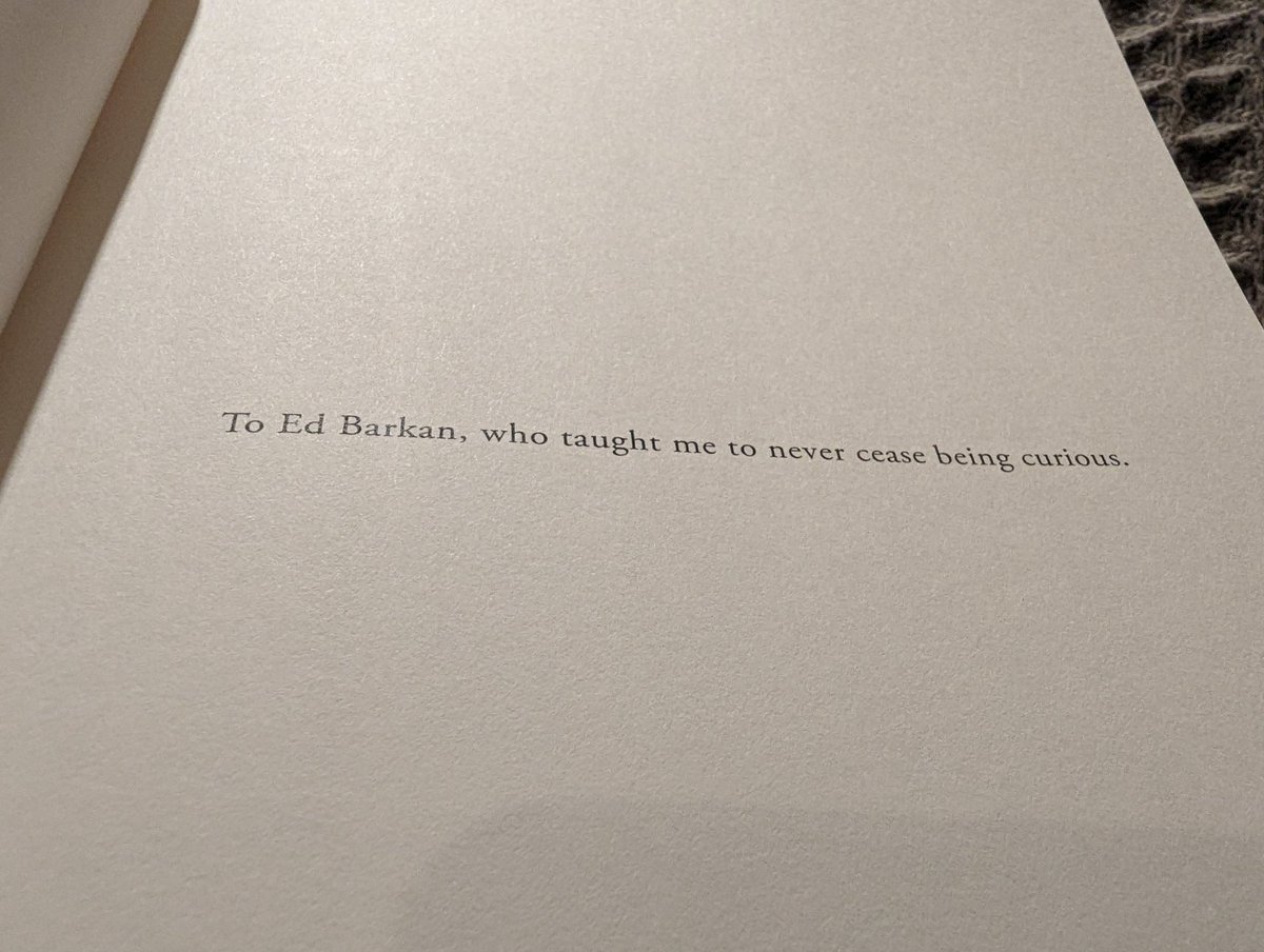 Yesterday, I lost an amazing friend, mentor, and boss of 10+ years. He invented the handheld barcode scanner and so much else, changing the world in the process. My latest book is dedicated to his endless curiosity &amp; search for perfection in invention. Rest in Peace, Ed Barkan.