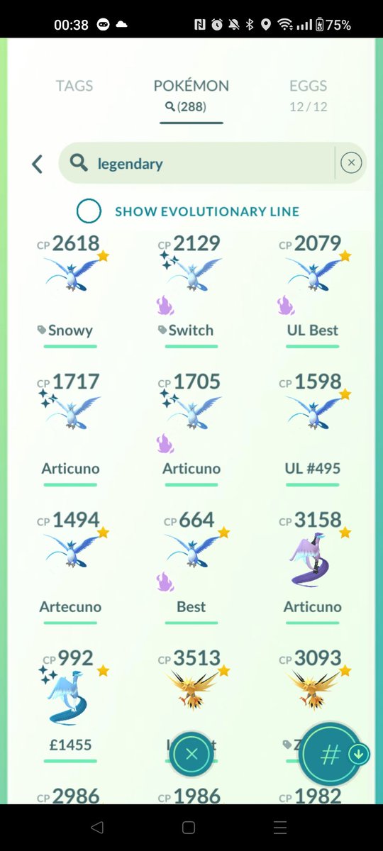 Managed to get rid of more than half of my legends during this event (excusing some 70 kyurem belt the SS), let's just hope people don't ask for the weird stuff I used to keep 🙈