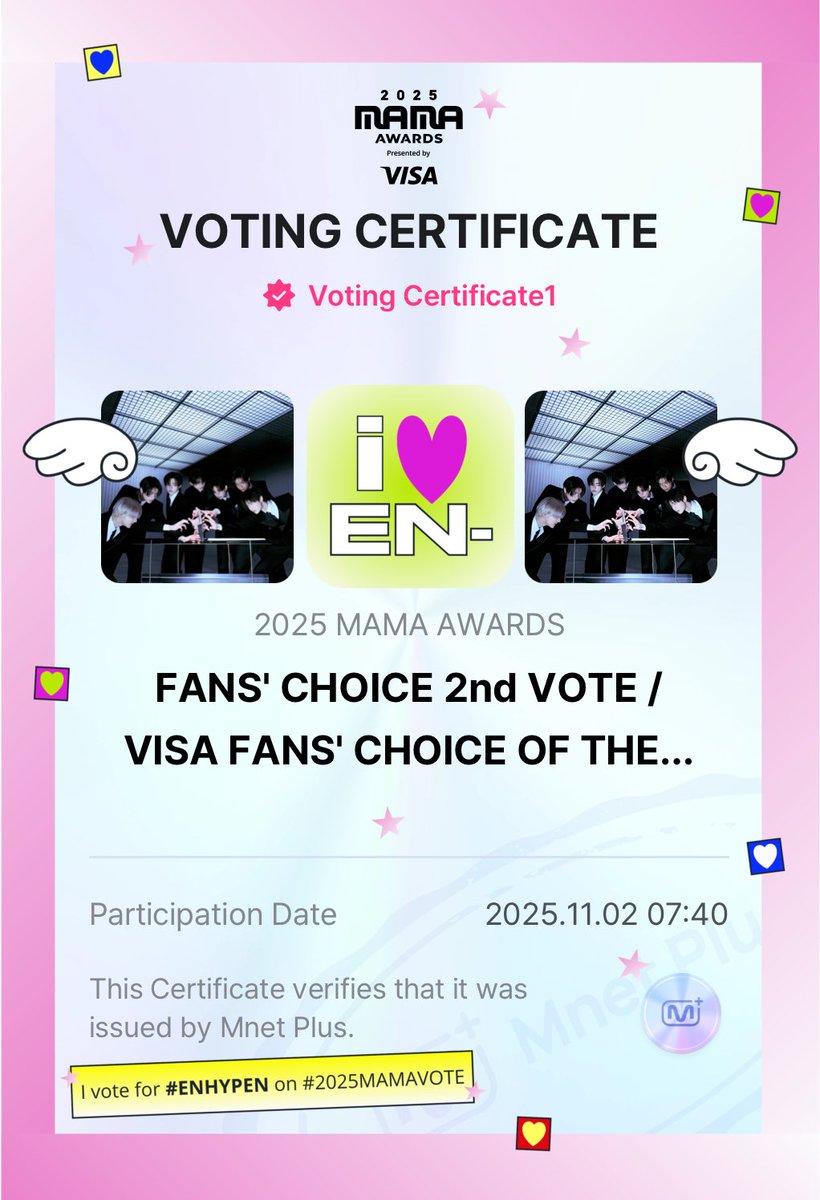 zojays's tweet image. i vote for #enhypen on #2025MAMAVOTE !!