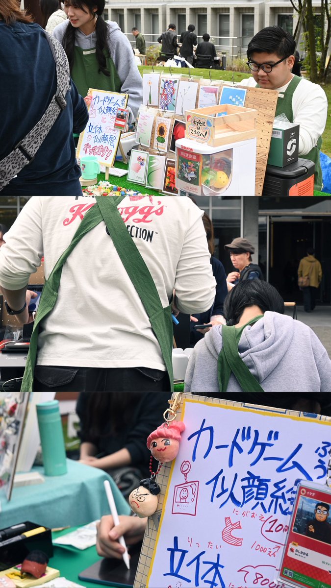 Pensee_shop's tweet photo. １日目、ご来店ありがとうございました！似顔絵や商品を沢山お渡しできて本当に嬉しかったです！２日目は出店しませんが、３日目、またよろしくお願いします〜！ https://t.co/zBSwJdcuCU