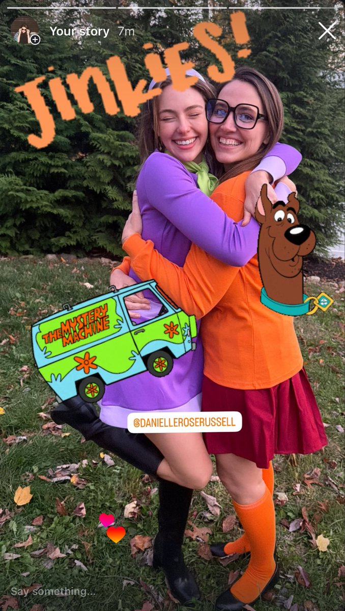 Sometimes you gotta drive all day to surprise the best girl on her birthday matching costume at the ready.