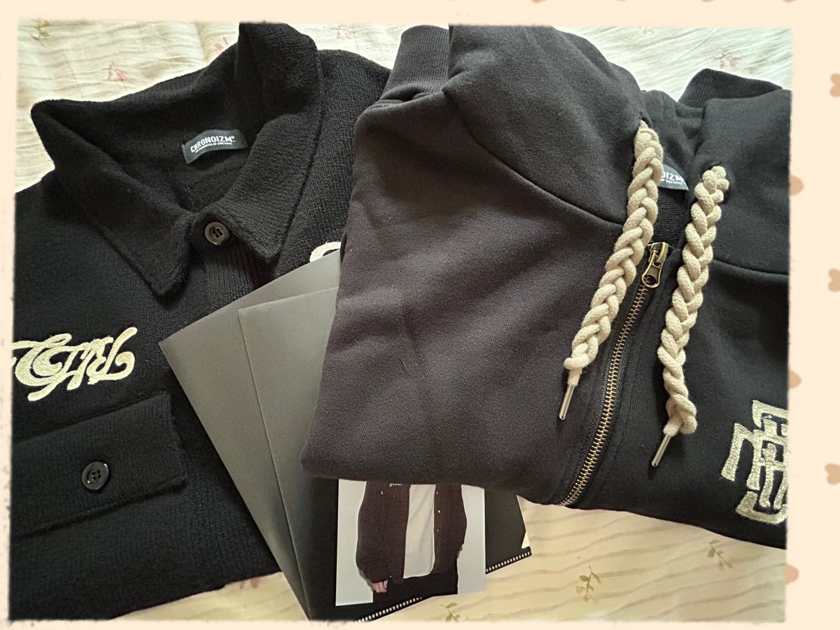 希少】CHRONOIZM KNIT JACKET<BLACK> クロノイズム HOODIE/SWEAT