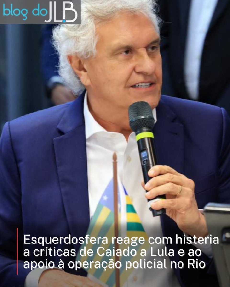 BlogdoJLB's tweet image. Matéria completa em blogdojlb.com.br/2025/11/01/esq…