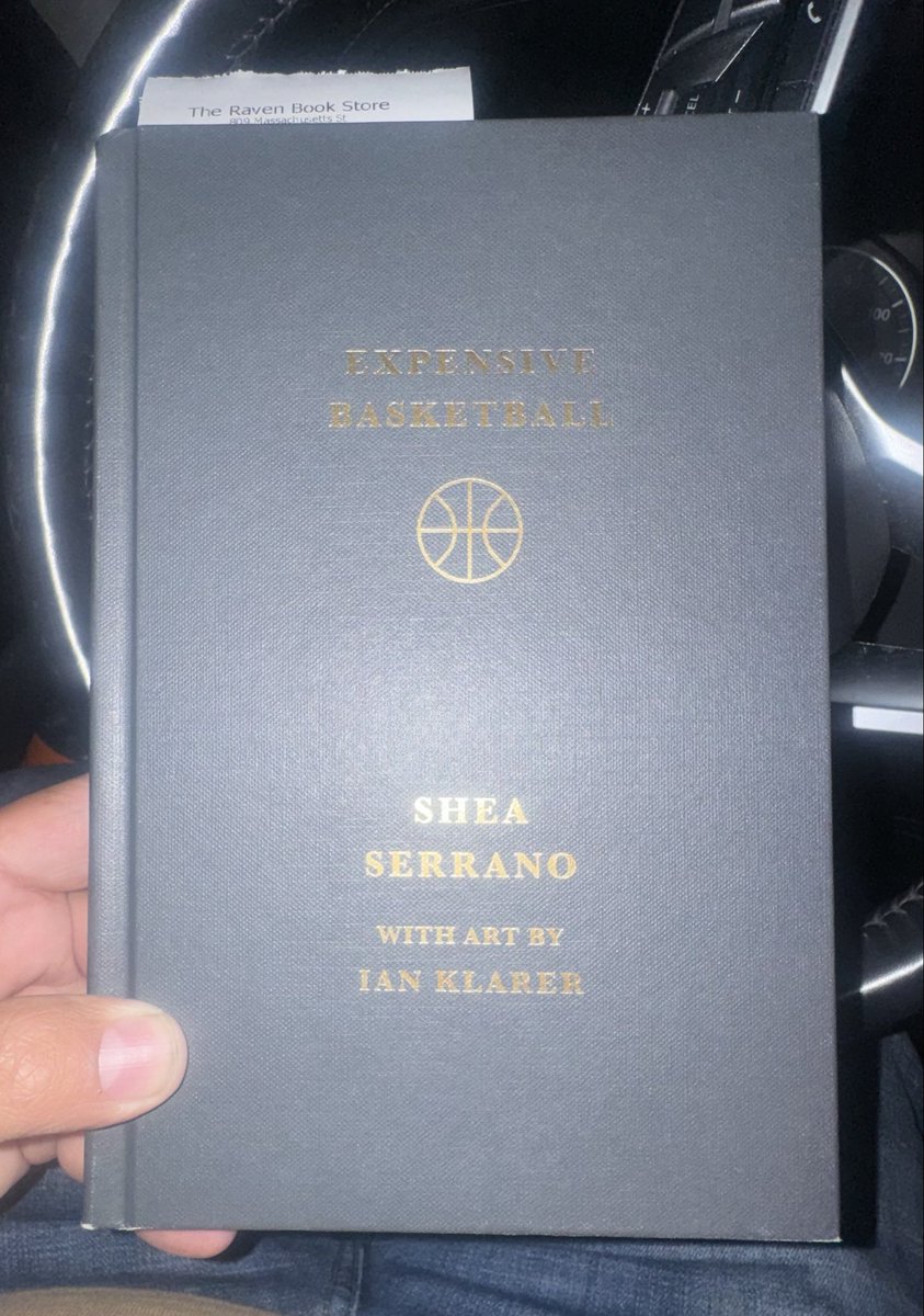 juas003's tweet photo. Had to go out and support @SheaSerrano latest book 

Thought I was gonna have to order online but the Raven Book Store in Lawrence, KS came through. https://t.co/Oo6g6JaxRb