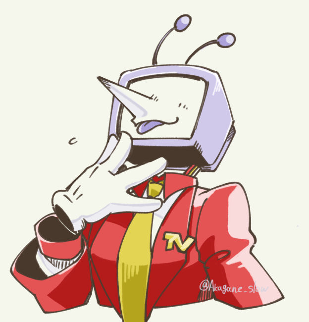 Akagane_slow's tweet photo. 舌しまい忘れ https://t.co/ZMvpoJefb1