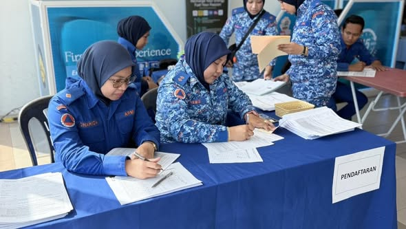 KEMPEN DERMA DARAH PERINGKAT APM NEGERI TERENGGANU DENGAN KERJASAMA JABATAN PERUBATAN TRANSFUSI, HSNZ.