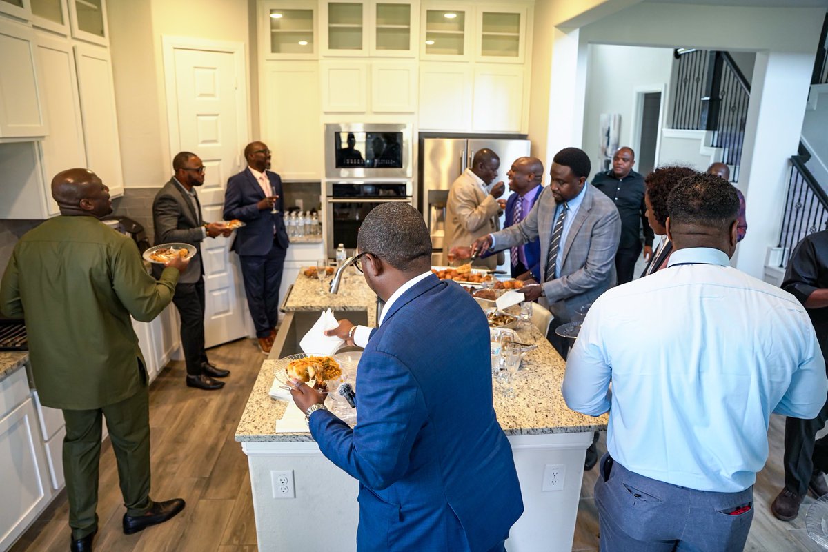 raoulkeddy's tweet photo. Last Saturday, I hosted a luncheon at my house with members of the African community in Texas, joined by Judge TaKasha Francis of the 152nd District Court of Harris County as our distinguished guest.

Together for a stronger U.S.–Africa partnership https://t.co/GNSyOzX0Dl