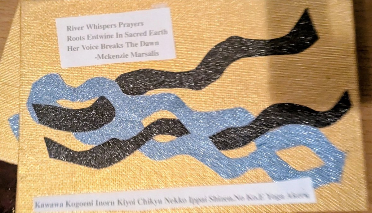 SlBoekbinder's tweet photo. PART 2
Many of the photos are
by our #memorykeeper @queenseraphim
I've also included Mckenzie_Marsalis' #haiku #poetry ~ Mr. Yoshi translated it into #Japanese; the #artwork in the haiku collage is Regina's https://t.co/hRrPB7klPo
