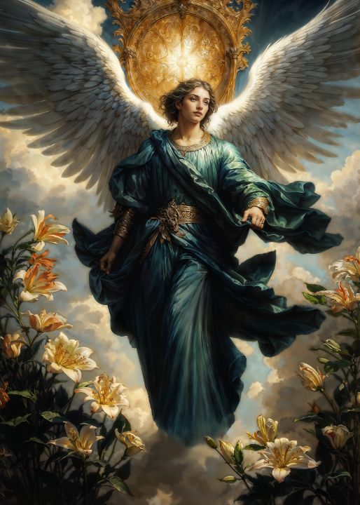 AliceWhite_DF's tweet photo. Art of the Day! "Archangel Gabriel". Buy at: https://t.co/ZvPggbMpyc https://t.co/MTSAzZmuAQ
