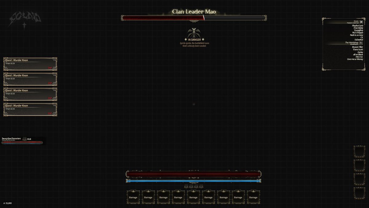 Sollaiid's tweet image. Full in-game HUD for Tower of Divinity (a game I'm working very closely on; lmk if u need dc).
-
Discord: discord.gg/hYTGzvYPB2
-
Follow me, dude. 🤠
#RobloxDev #Robloxgfx #ROBLOX #robloxart #robloxUi #logodesigns #RTC #UserInterface #robloxdev #robloxdevs #pixelart #robloxui