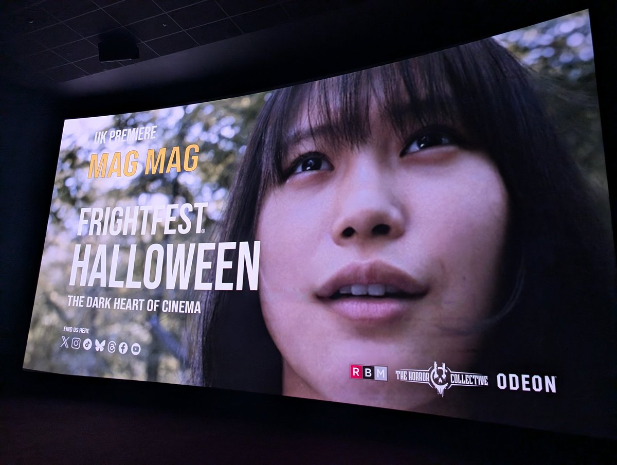 Mag Mag closed FrightFest Halloween with a smart surreal ghost story that playfully pays homage to and  satirizes J-horror classics like Ju-on. A twisty, theatrical take on the genre both in performance and storytelling. The director Yuriyan Retriever clearly had fun making this!