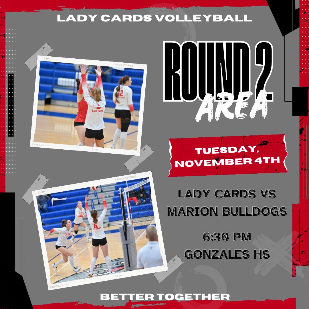 kayleyejohns's tweet photo. 🏐➡️ROUND ✌️This Tuesday!!⬅️🏐. 

Let’s Go C-Town … Load Up, Pack The Stands, Be Loud, and Show Your Support For This Amazing Team!!! They Are Definitely Worth It!! 

#BetterTogether  
#MRMO https://t.co/cHwPRoN04p