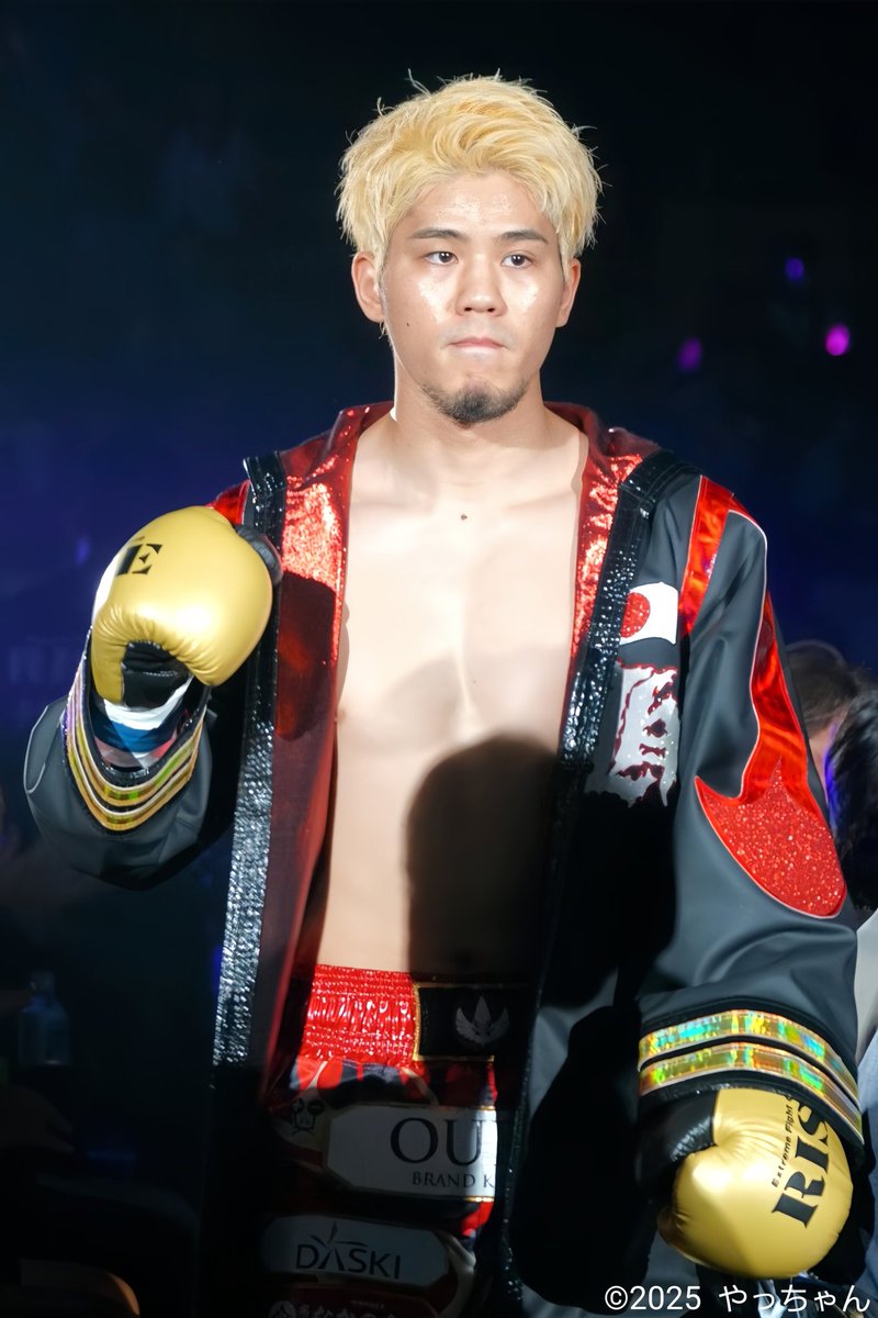 OURO_RUF's tweet image. Fight Day！

 #原口健飛
 #魅惑の蹴才革命児
 #RISE_WS 2025 FINAL
