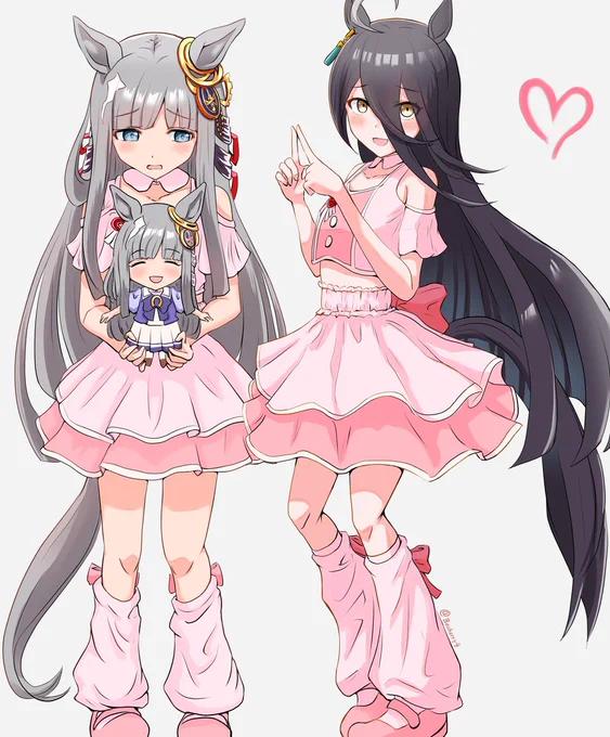 #三連休はフォロワーが増えるらしい めにしゅきウマ娘を描いて増やしていきます!