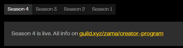 Vậy là chiến tiếp SS4 <a href="/zama/">Zama</a> đó hả ta🤣
🔹Cập nhật 1 xíu về guild thì hiện tại có thêm rất nhiều nhiệm vụ mới, anh em vào check rồi làm từ từ đi nhé
🌐guild.xyz/zama/home

🔹Sốt dẻo nữa là <a href="/zama/">Zama</a> mấy ngày nay hint thêm chiến  dịch testnet, nếu thật thì