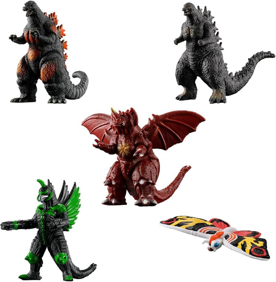 ‼️モスラ、蓄光、ベムラ〜、ゴリ ‼️メカゴジラ　先の小さなしっぽが ありません‼️ モスラ、蓄光、ベムラ〜、ゴリ ‼️メカゴジラ 先の小さなしっぽ