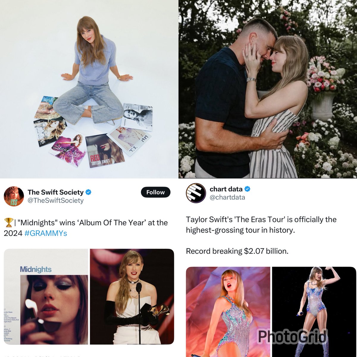 athenamount's tweet image. Taylor Swift and Kayla Nicole for the past 2 years.