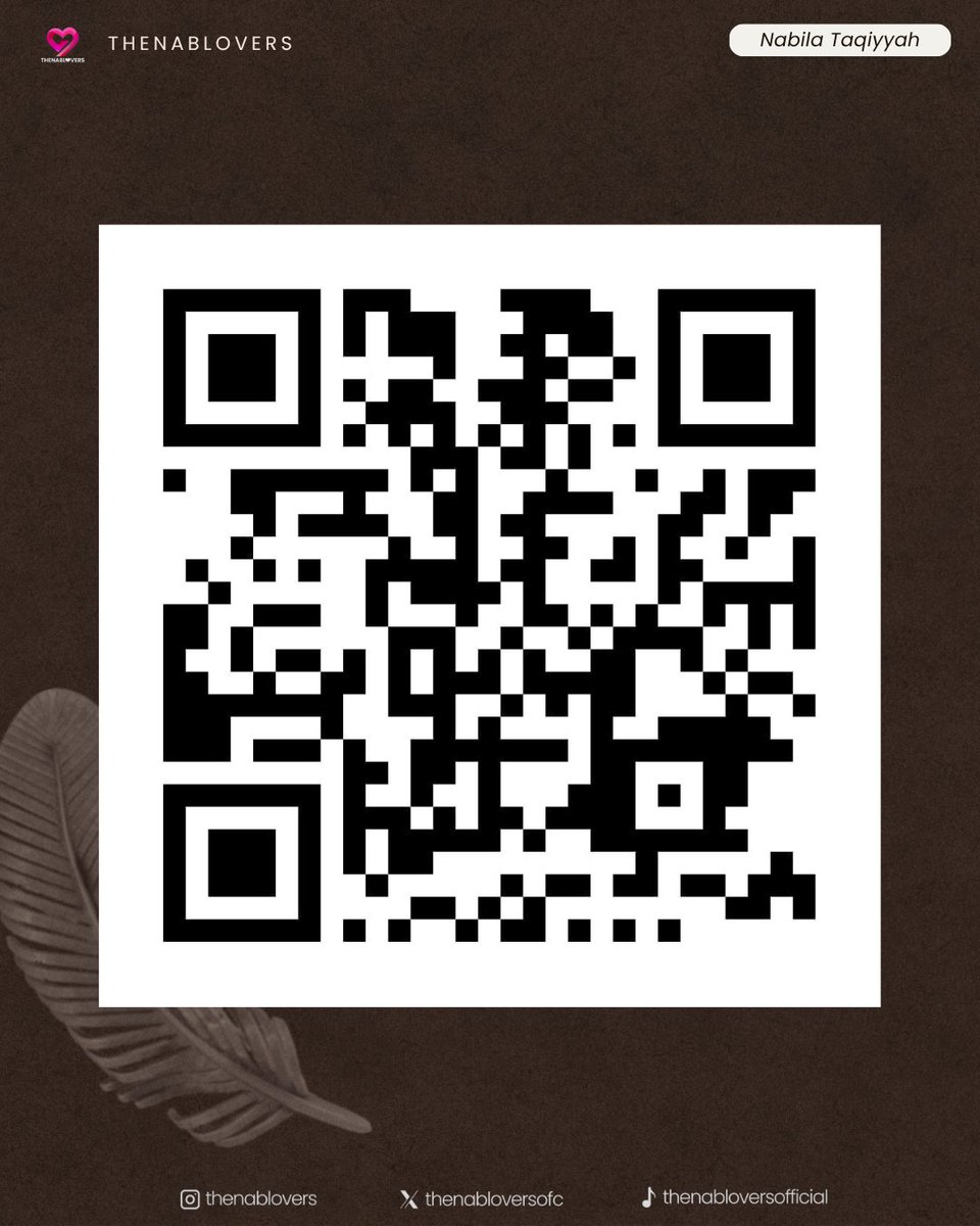 🌹Bersama Kita Tumbuh🌹

Tulis Kritik dan Saran Kalian disini :
📌ngl.link/thenablovers1

Salam Sayang, 
NabilaTaqiyyah n Minnabs🤍