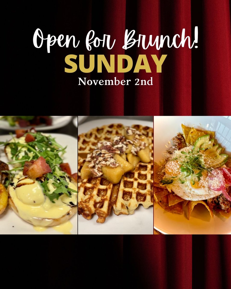 We’ll be open for brunch tomorrow! 🥂🍳 Our online reservation system won’t allow brunch bookings for this Sunday, but don’t worry — you can still come in and grab a table. Walk-ins are welcome!