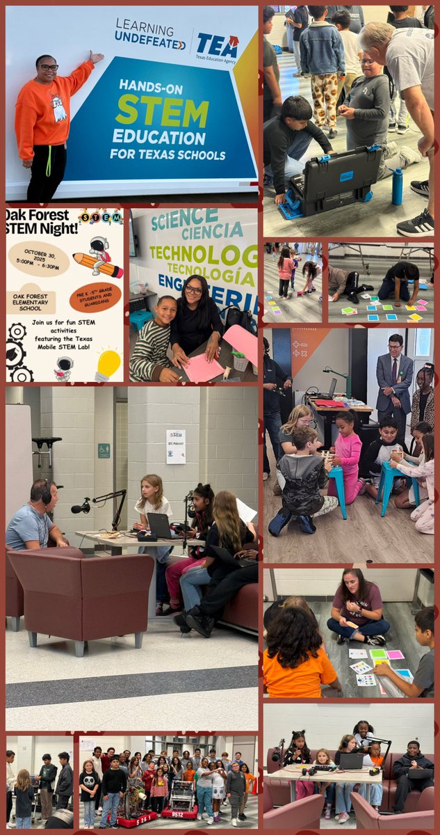 svdevillier's tweet image. HUGE Thanks to both @HumbleISD_KHS &amp;amp; @HumbleISD_SCHS Robotics Teams for coming out to @HumbleISD_OFE STEM night to help our H.E.R.O. Competition Team, Ambassadors, &amp;amp; Playground Podcasters host a wonderful &amp;amp; exciting event for our community! #WatchusSOAR #PowerUP #TXMobileSTEMLab