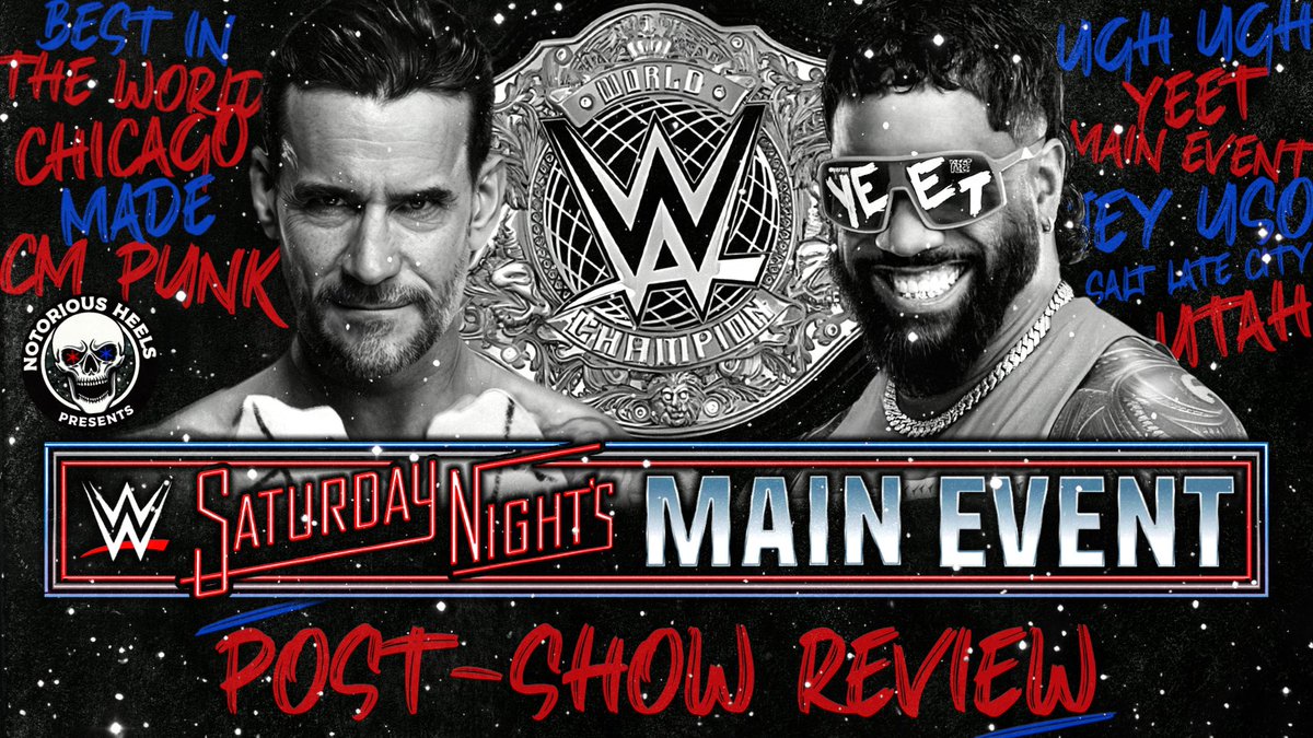We are LIVE With our WWE 🔵🔴 Saturday Nights Main Event 🔴🔵 2025 Thoughts and Review!

youtube.com/live/NyM0K3PqN…

#SethRollins #CMPunk #LAKnight  #WWESNME #JohnCena #TripleH #CodyRhodes #JadeCargill  #RomanReings #WWE #JohnCena