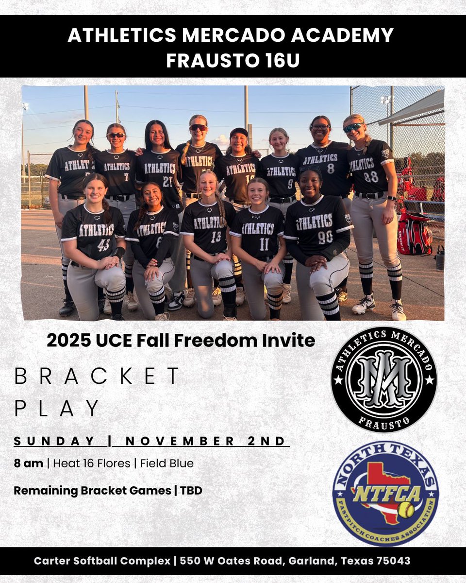 AMAFrausto's tweet image. These girls played lights out. They went undefeated in pool play, scoring an impressive 26 runs while allowing only 5. Brackets start tomorrow. Keep it going, girls! 🥎