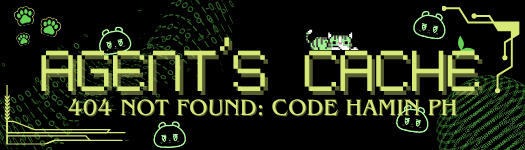 codehamin's tweet image. 𝐀𝐆𝐄𝐍𝐓&apos;𝐒 𝐂𝐀𝐂𝐇𝐄 💚 🖤 

Our operatives came prepared 👀💼 From coded treats to undercover goodies, here’s what fellow attendees are bringing to the HQ! 💻✨ Scan below for all the classified goodies

Use the #404NOTFOUND and #CodeHaminPH and tag us when posting your…