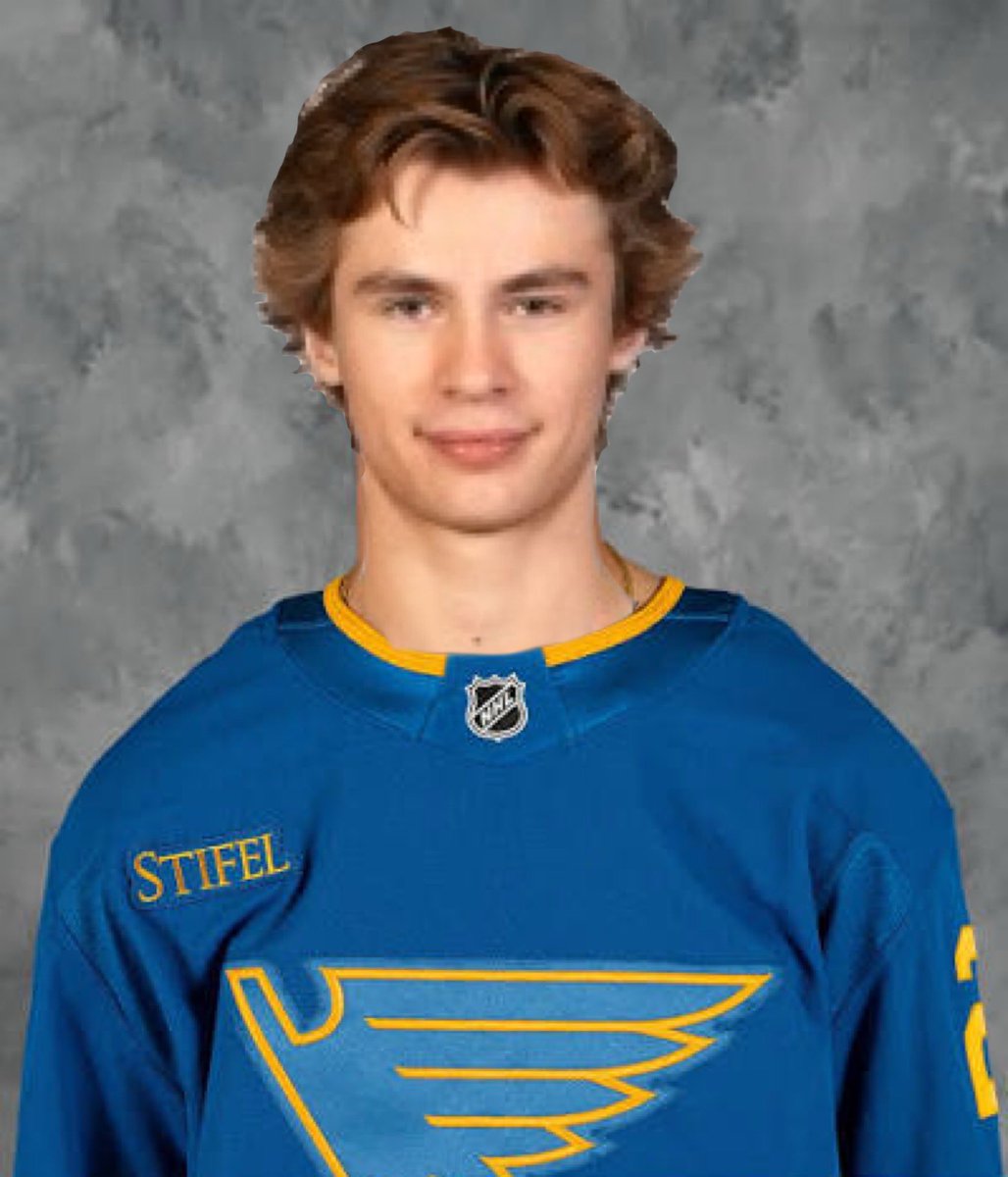 Gavin McKenna… you are a Saint Louis Blue! #stlblues