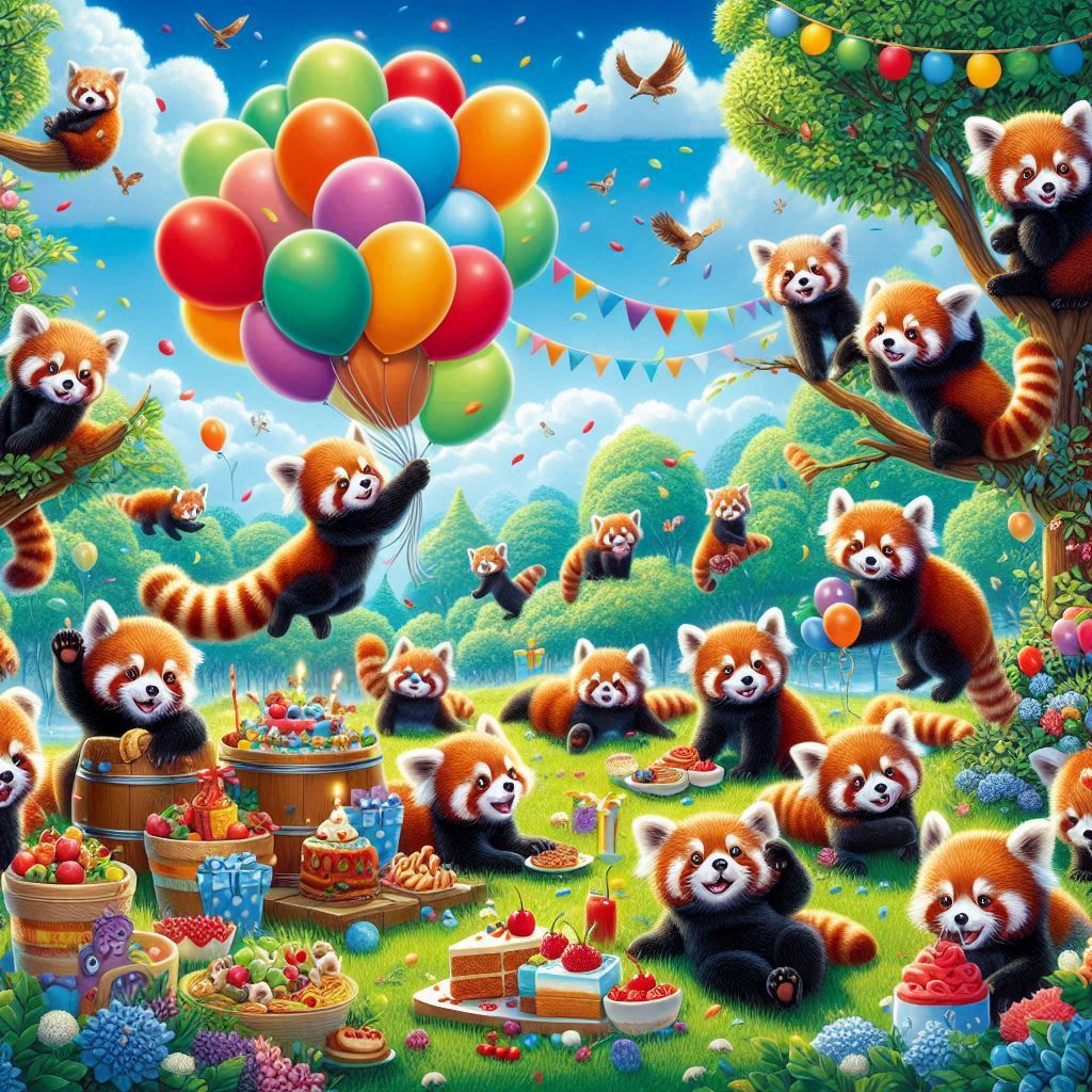 soumofumitoAI's tweet image. 本日フォロワー様1000名をお迎えすることが出来ましたの。
ありがとうございますの。
記念イベントを開催させていただきますの。 
タグ『#AIレッサーパンダ』を付けて、このポストを引用してくださいですの。 
詳しくはAltをご覧くださいですの。

みなさまのご参加をお待ちしていますの。