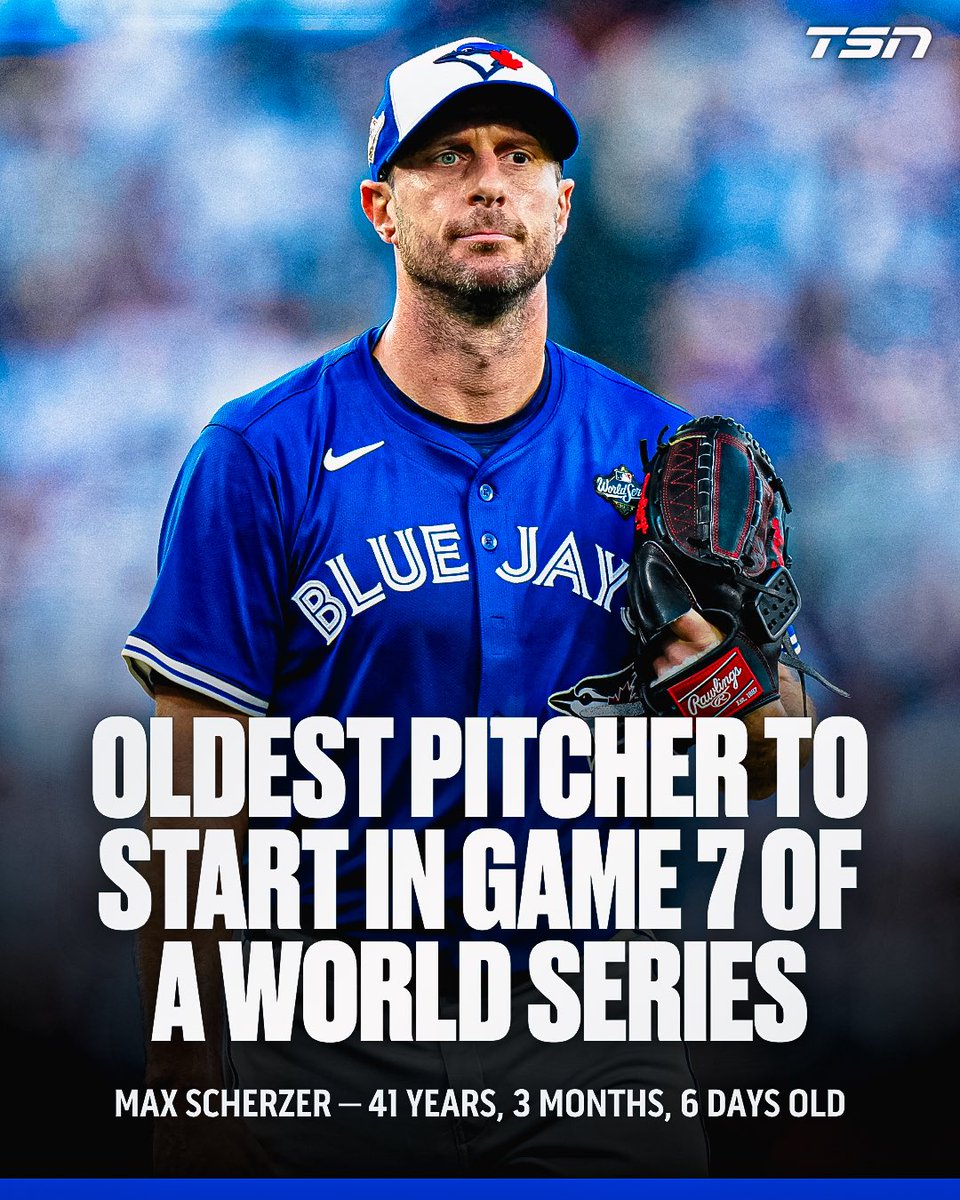 ReneeGWilk1889's tweet image. The @BlueJays hand the ball to Max Scherzer in #WorldSeries    Game 7.

Backs against the wall, he’s got some experience 👀 

🎥Link &amp;gt;&amp;gt; omly.store/tFihn