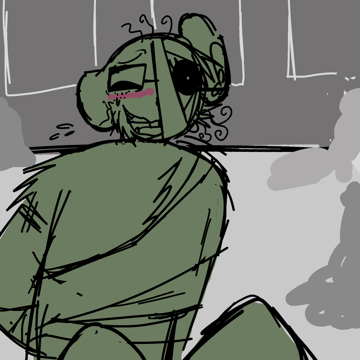 XxsquiddyxX's tweet image. [🐀]: Oh ! Erm , Hey there , Jeremy . . . Haha. Ha . . Can you . Leave , please ?