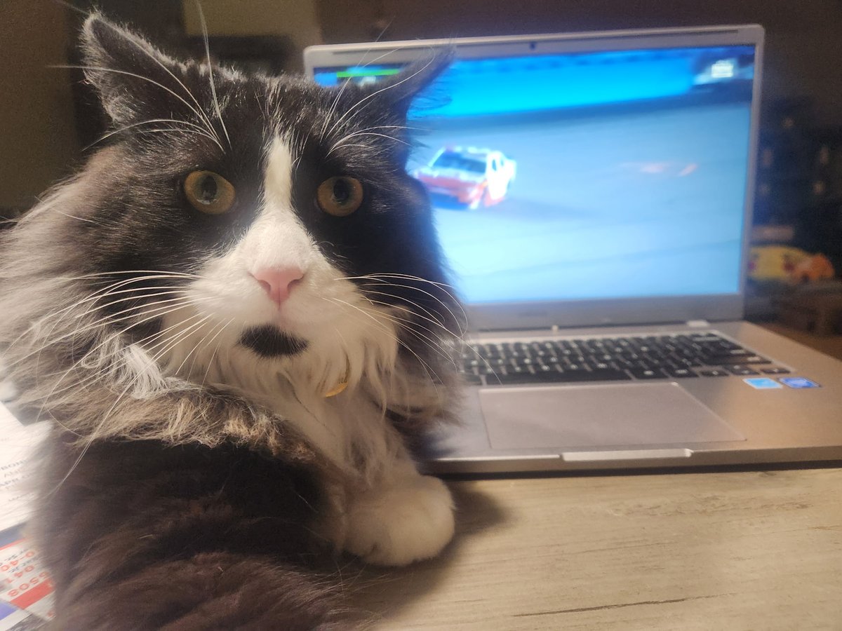 RotoDoc's tweet image. Kurt watching the @NASCAR_Xfinity finale