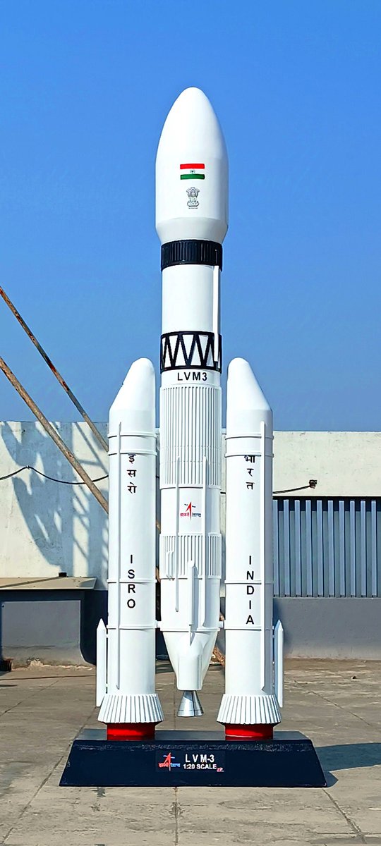 Ashish777444's tweet photo. 🚀 The countdown begins! ⏳
Looking forward to the LVM3-M5 mission.
Here's my little tribute: a LVM-3 rocket model (1:20Scale) . Hopefully, ISRO will launch with the same success! Jai Hind! 🇮🇳
Live Launch :-https://t.co/It04TrG4RD
#LVM3 #ISRO #rocket #rocketmodel #LVM3M5 https://t.co/l9CkO2rdST