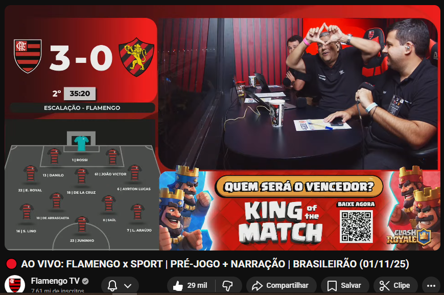 pirijethro's tweet photo. o @joaoguilherm, na flamengo tv, mandou avisar que hoje tem... gol do juninho xeguéca! hahahahahahahaha! #flaxspt https://t.co/v0fmsnuu8I