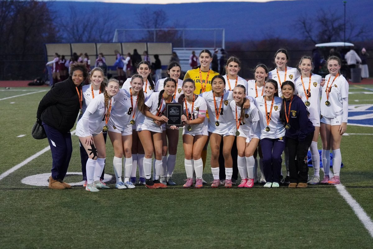Section IX Class A Champions!
OLL 2, New Paltz 0
1st half scoring:
39:57 Own goal
2nd half scoring: 
59:02 Katherine Wilantewicz from Frannie Seipp
<a href="/OLLWarriors/">Our Lady of Lourdes Athletics</a> 
<a href="/SectionIXSports/">Section IX Athletics</a> 
<a href="/PJSports/">Poughkeepsie Journal Sports</a> 
<a href="/Varsity845/">Varsity845</a> 
<a href="/jrods9insider/">Justin Rodriguez</a> 
<a href="/KenMcMillanTHR/">Ken McMillan</a> 
Picture credit: Eric Winogradoff
