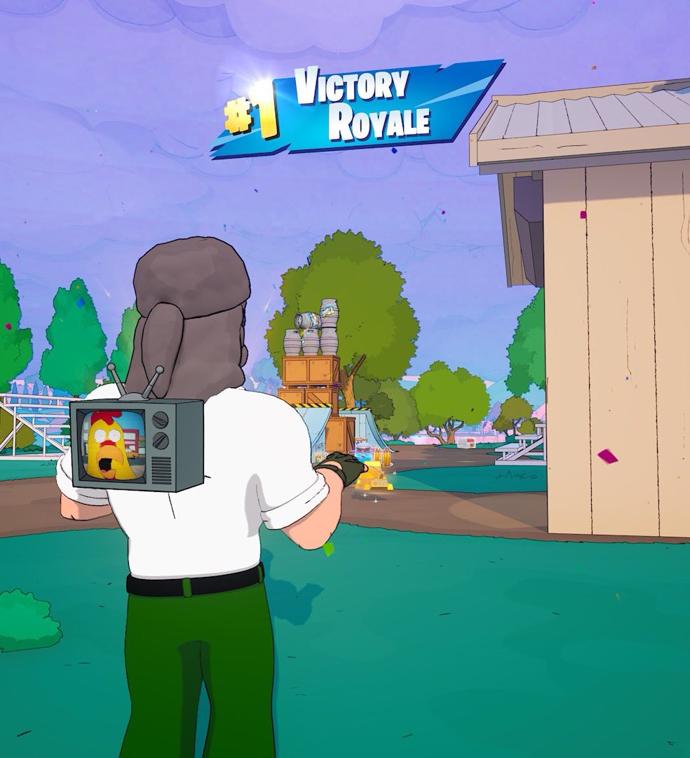 First W of the Season ahahaha even the chicken can’t believe it lmao 🤣
.
.
#Fortnite #Simpsons #Season #Xbox :)