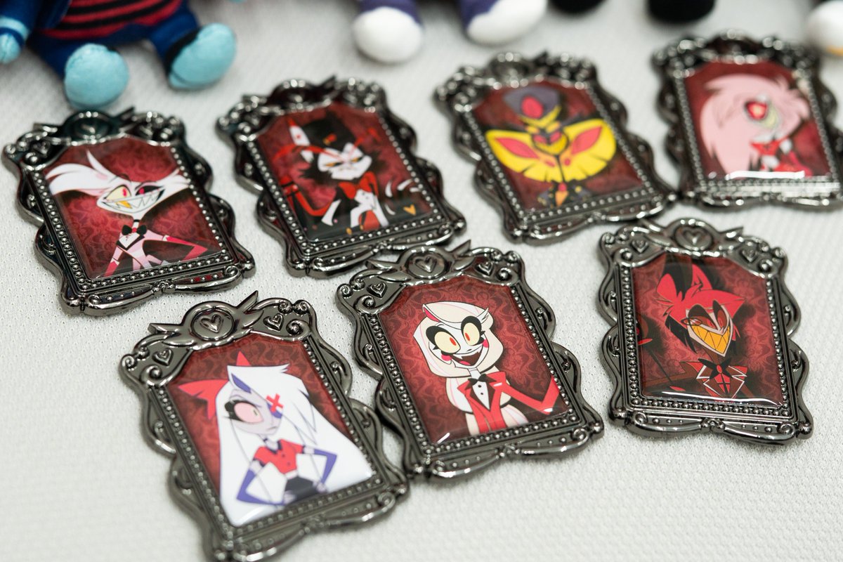 HELLAVERSE's tweet photo. Spindlehorse was invited to come and play with the new Pop-Up apparel, It's SUPER CUTE! So if you find yourself in Ikebukuro between November 11th - November 24th come grab some adorable Hazbin Hotel merch!  Check out what other amazing merch they have here: https://t.co/oOw6Fu1xKZ 
AMAZING photos by https://t.co/XXuwmJfkDs
