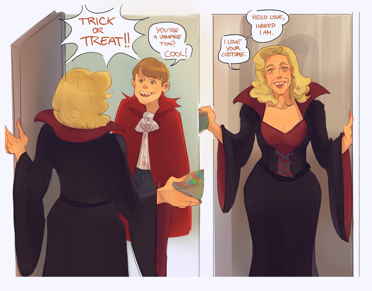 tedsbiscuits's tweet image. Neighbours AU #tedlasso #tedbecca (Ted was supposed to be dressed up too but yk what I couldn't figure out as who so use ur imagination)