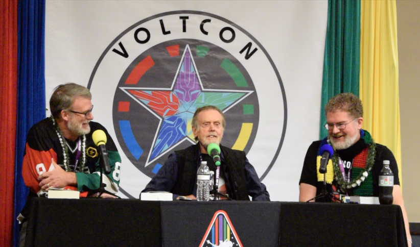 LetsVoltron's tweet photo. Neil Ross Interview at VoltCon 2025 - Marc &amp; Greg Interview Original Voice Actor for Keith &amp; Pidge @VoltCon https://t.co/cNjWnAgK5L #Voltron #VoltCon2025 https://t.co/JCVd3lRdQe