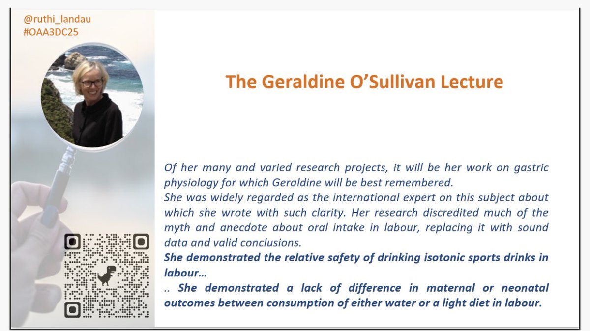 ruthi_landau's tweet photo. Honored &amp; delighted …
Join me on Tuesday #OAA3dc25 @OAAinfo 

We will raise a glass 🍷 in honor of Geraldine O’Sullivan &amp; reflect on what opportunities &amp; responsibilities we have, translating from publications to patient outcomes https://t.co/WNA64TqKw3