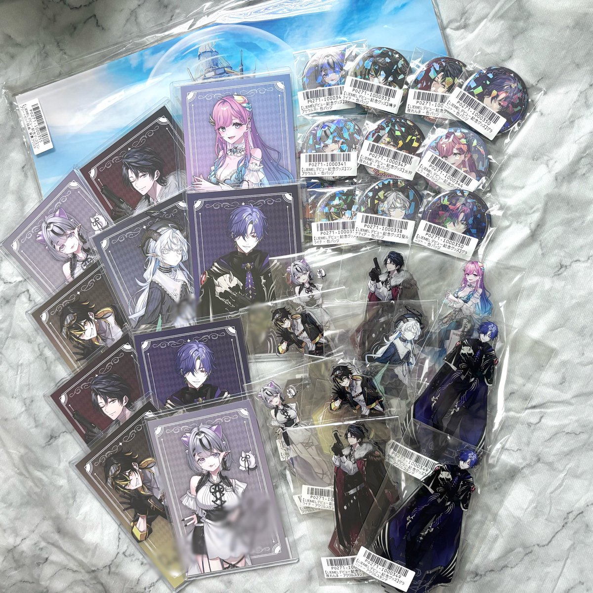 堕天みろ デビュー記念グッズ サマーセット まとめ売り 堕天みろ